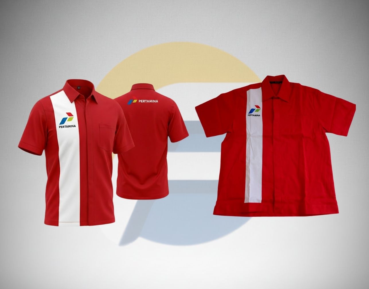 Seragam Kemeja Pertamina